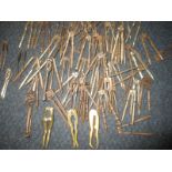 A collection of antique and vintage  nut crackers