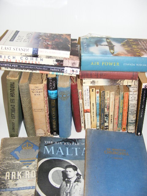 A Quantity Of Books Of Military Interest