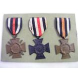 WW1 German Cross Of Honour Medal Set