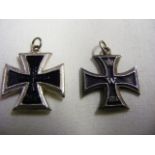 WW1 & WW2 2nd Class Iron Cross Miniatures