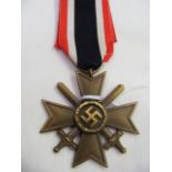 German WW2 Third Reich 2nd Class War Merit Cross