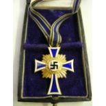 German WW2 Third Reich Gold Mothers Cross