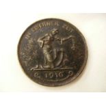 WW1 German Commemorative Thank You Coin