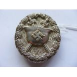 German WW2 Third Reich Silver Grade Wound Badge