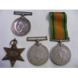 British Medals Inc. Service Medal SS.13454 Pte. H. W. Husband A.S.C