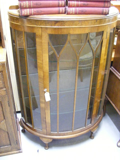 Early 20thC. Glass Display Cabinet