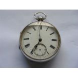 Gents 19thC. Silver Pocket Watch