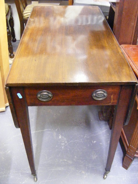 19thC. Mahogany Pembroke Table