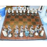 Wellington Vs Napoleon Chess Set