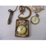 Early 20thC. ACME Sports Whistle & Stopwatches