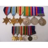 British Medal Set Awarded To W. Proudman Of Malayan Police During The Malayan Emergency, Includes