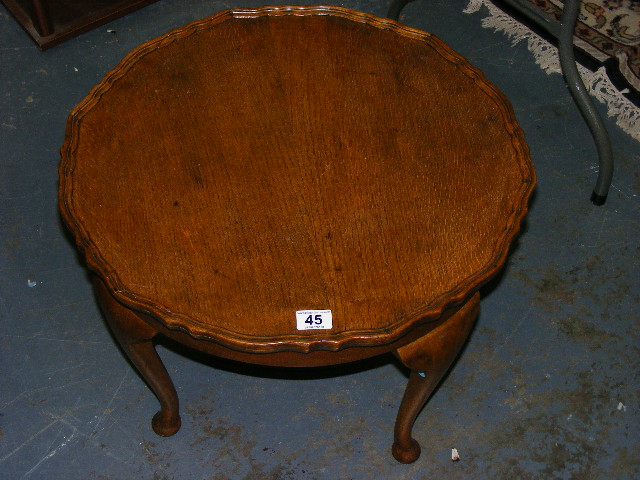 Small Circular Coffee Table