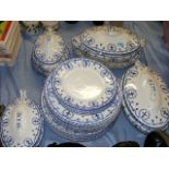 Quantity Of Antique Porcelain Blue & White Ware