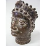 Benin Bronze Bust