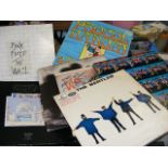 Quantity Of Vintage Vinyl LP's Inc. The Beatles, Led Zeppelin, Pink Floyd Etc.