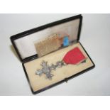 Early 20thC. MBE Award In Original Box