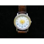 Hermes, Paris Selleir Gold & Steel Ladies Wristwatch