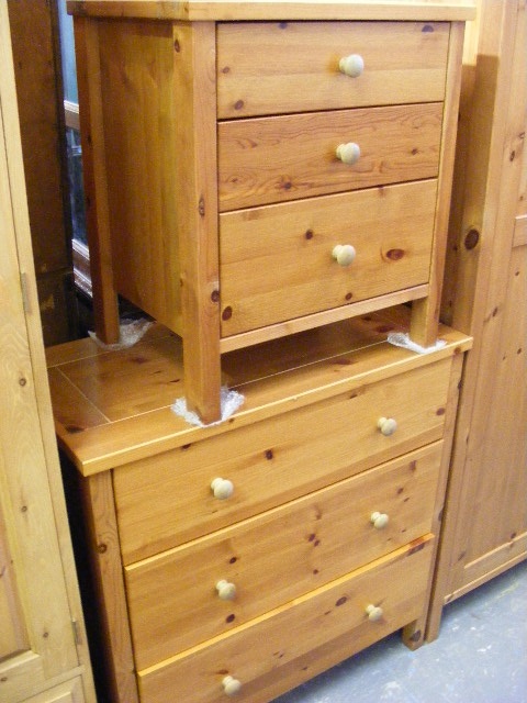 Two Modern Chests Of Drawers