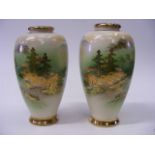 Two Satsuma Vases