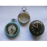 Smiths Magnetic Car Clock & Other Items