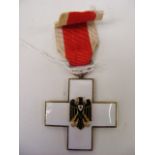 German WW2 Third Reich Red Cross Medal