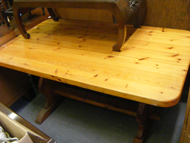 Chunky Pine Farmhouse Table