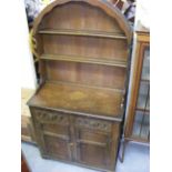 1960'S Oak Country Cottage Style Dresser