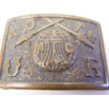 Knights Of The Maccabees Masonic Buckle