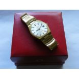 Gentleman's Vintage Omega Geneve With Box, Recently Serviced With Receipt