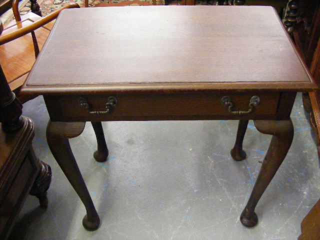 Georgian Oak Hall Table (Restored)