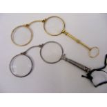 Early 20thC. Lorgnette With One Other