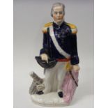 19thC. Charles Napier Staffordshire Figure