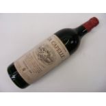 La Capelle 1974 Medoc Red Wine High Shoulder