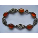 Vintage Carnelian Bracelet