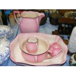 Art Deco Royal Winton Wash Basin Set