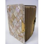 Mother Of Pearl Victorian Photo Album & Contents