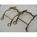 Two Shire Horse Brass Bits