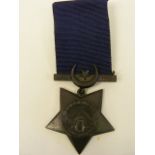 Anglo-Egyptian War - Khedive's Star Medal 1882