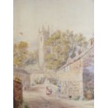 Two Early 20thC. Cornish Framed Watercolours Inc. Altarnun, Approx. 18cm X 25cm