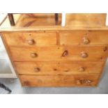 19thC. Pine Chest Of Drawers