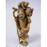 A very fine quality Japanese ivory carving, one of, if not the best we have ever had at our