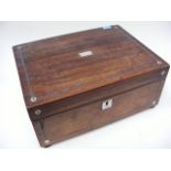 Victorian Rosewood Box