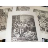 19thC. Prints Of William Hogarth's Four Stages Of Cruelty