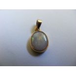 Opal & Gold Pendant