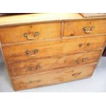 19thC. Pine Chest Of Drawers