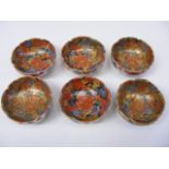 Six Japanese Satsuma Bowls