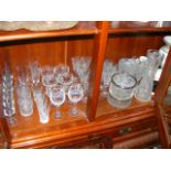 Quantity Of Cut Glass & Crystal