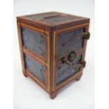 Victorian Miniature Safe & Key