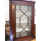 19thC. Mahogany Corner Cabinet