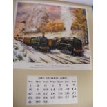 1968 Locomotive Calendar